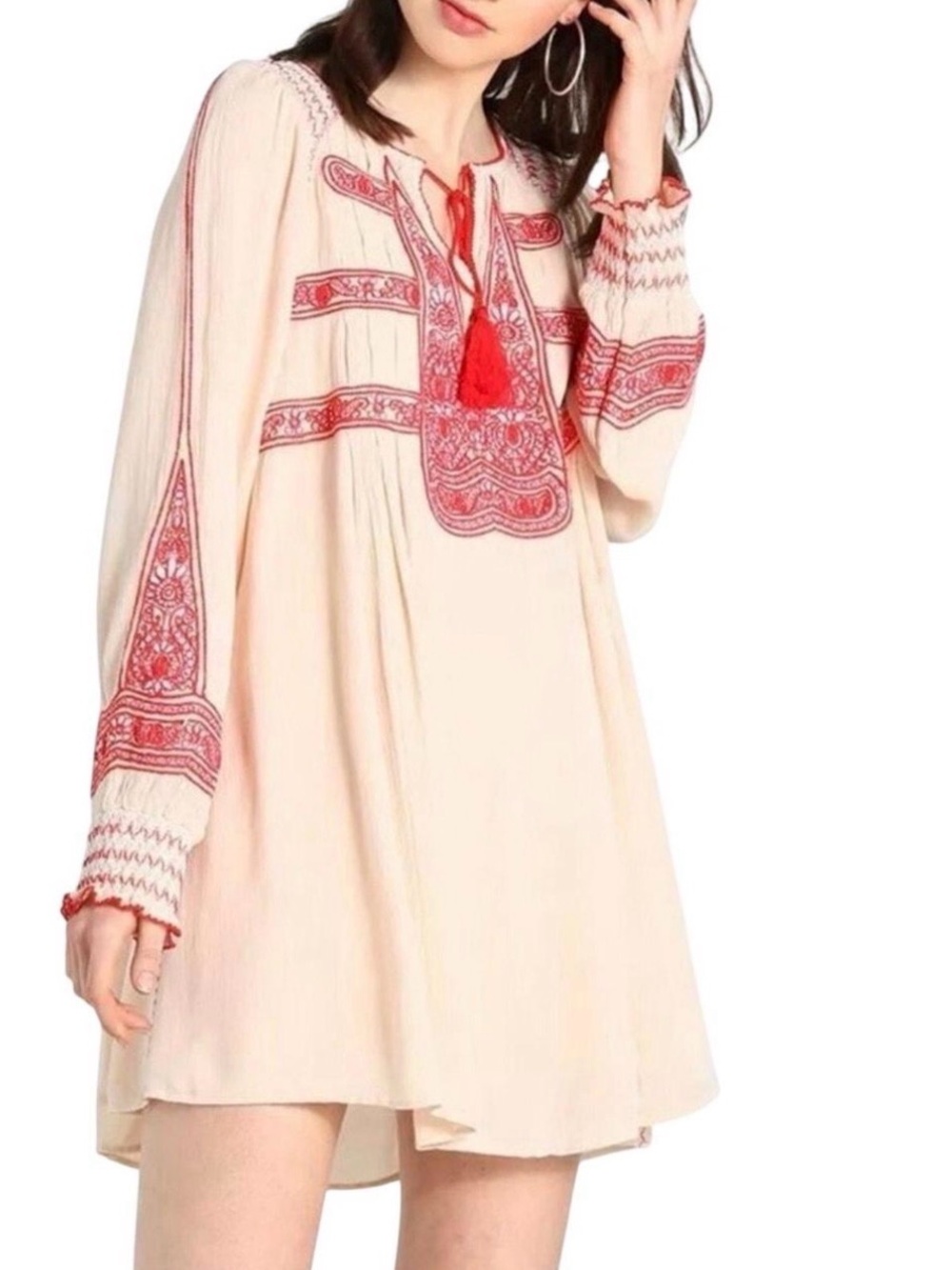 Free People Wind Willow Mini Dress
